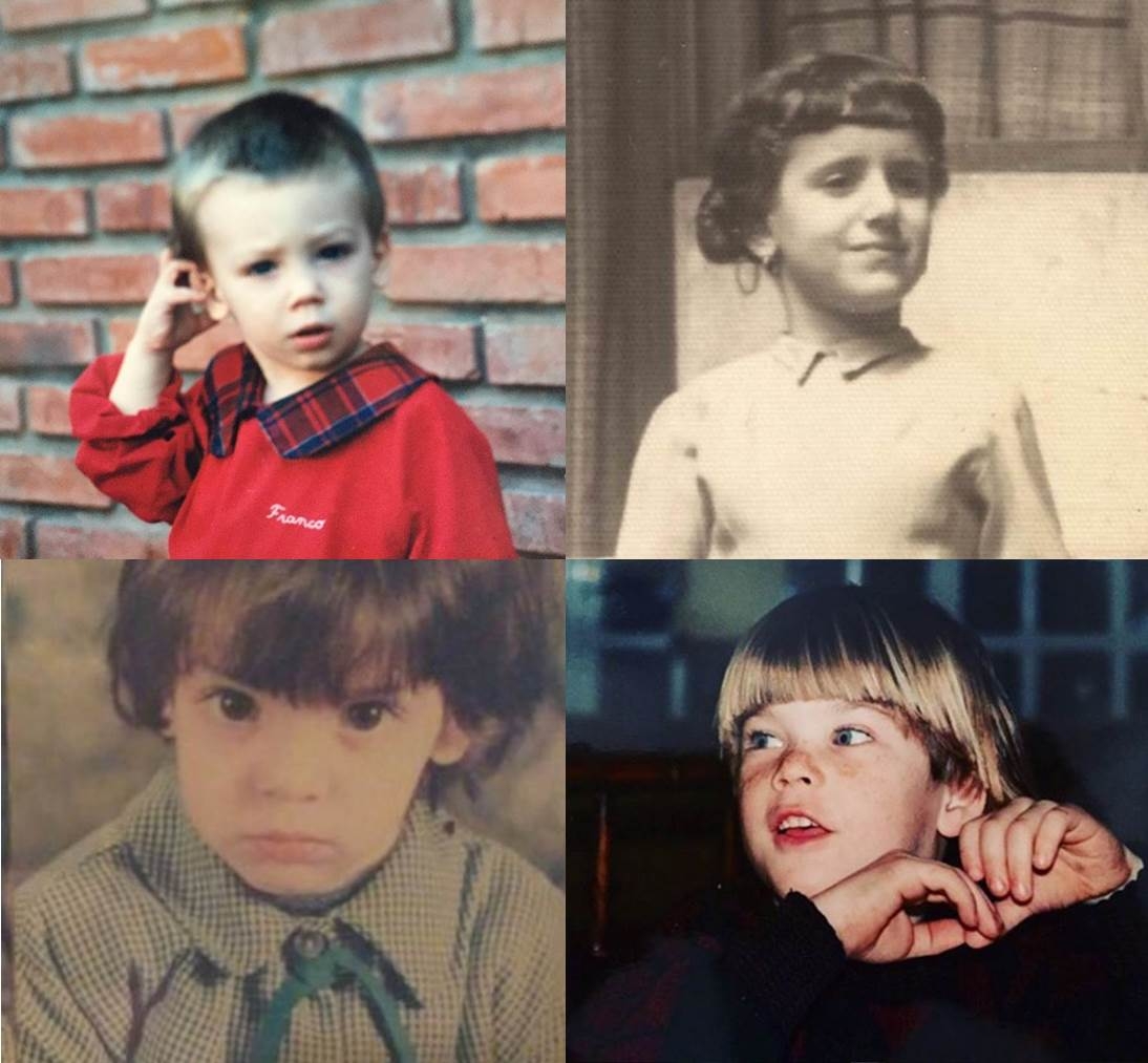 Los artistas festejaron el Día del niño en redes