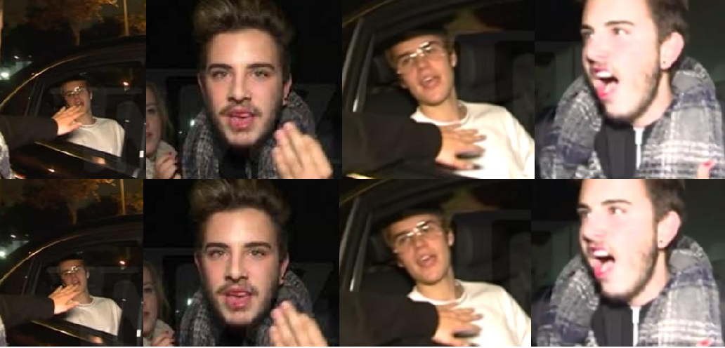 &iexcl;As&iacute; no, Justin Bieber! El cantante le peg&oacute; a un fan