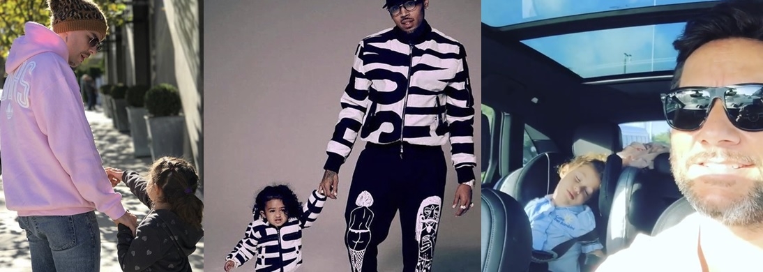 M&uacute;sicos con babero: la paternidad saca el lado m&aacute;s tierno de todos