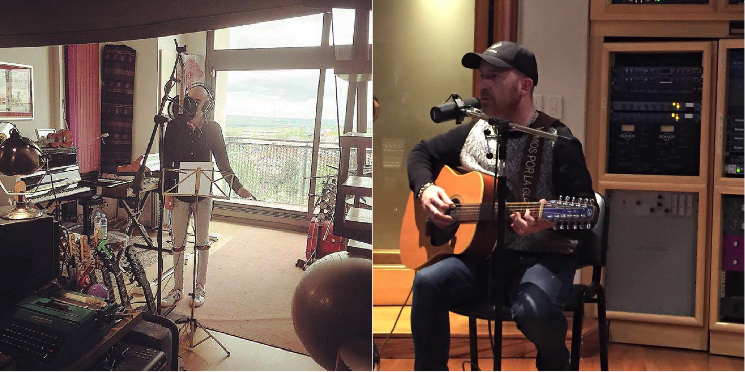 &iquest;Sab&iacute;as que Rolo Sartorio y Abel Pintos grabaron voces para el mismo disco?