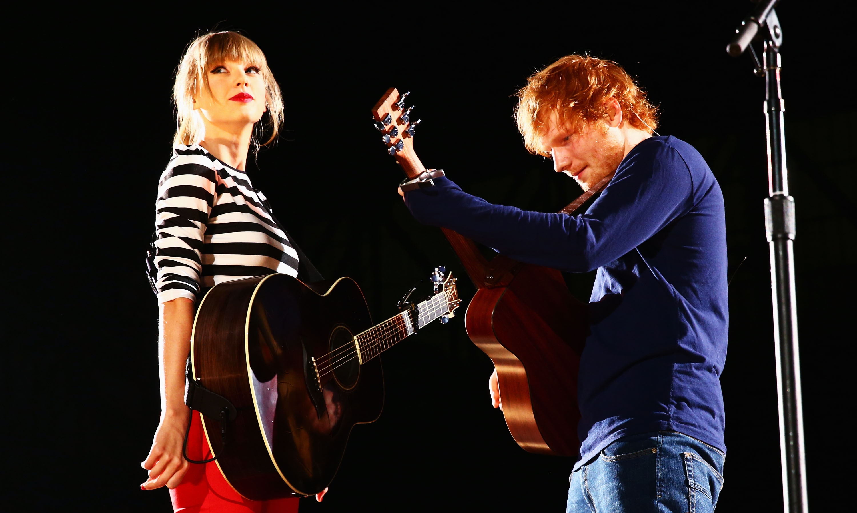 &iexcl;Se equivoc&oacute;! Ed Sheeran revel&oacute; la fecha de lanzamiento del nuevo disco de Taylor Swift