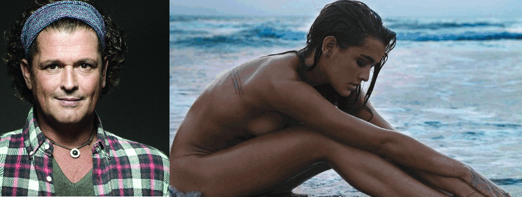 Carlos Vives habl&oacute; de las pol&eacute;micas fotos desnuda de su hija Lucy