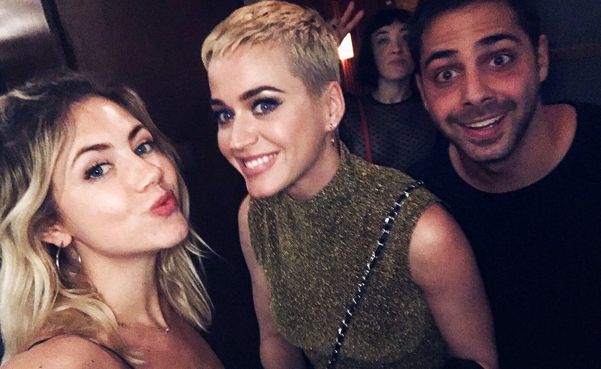 La historia detr&aacute;s de la foto con Katy Perry