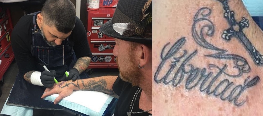 &iquest;Sab&iacute;as que Rolo Sartorio se hizo un nuevo tatuaje y ya sabe cu&aacute;l ser&aacute; el pr&oacute;ximo?