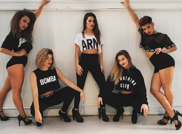 &iexcl;Se anim&oacute;! Lali es la primera famosa en hacer el desaf&iacute;o de Chris Brown