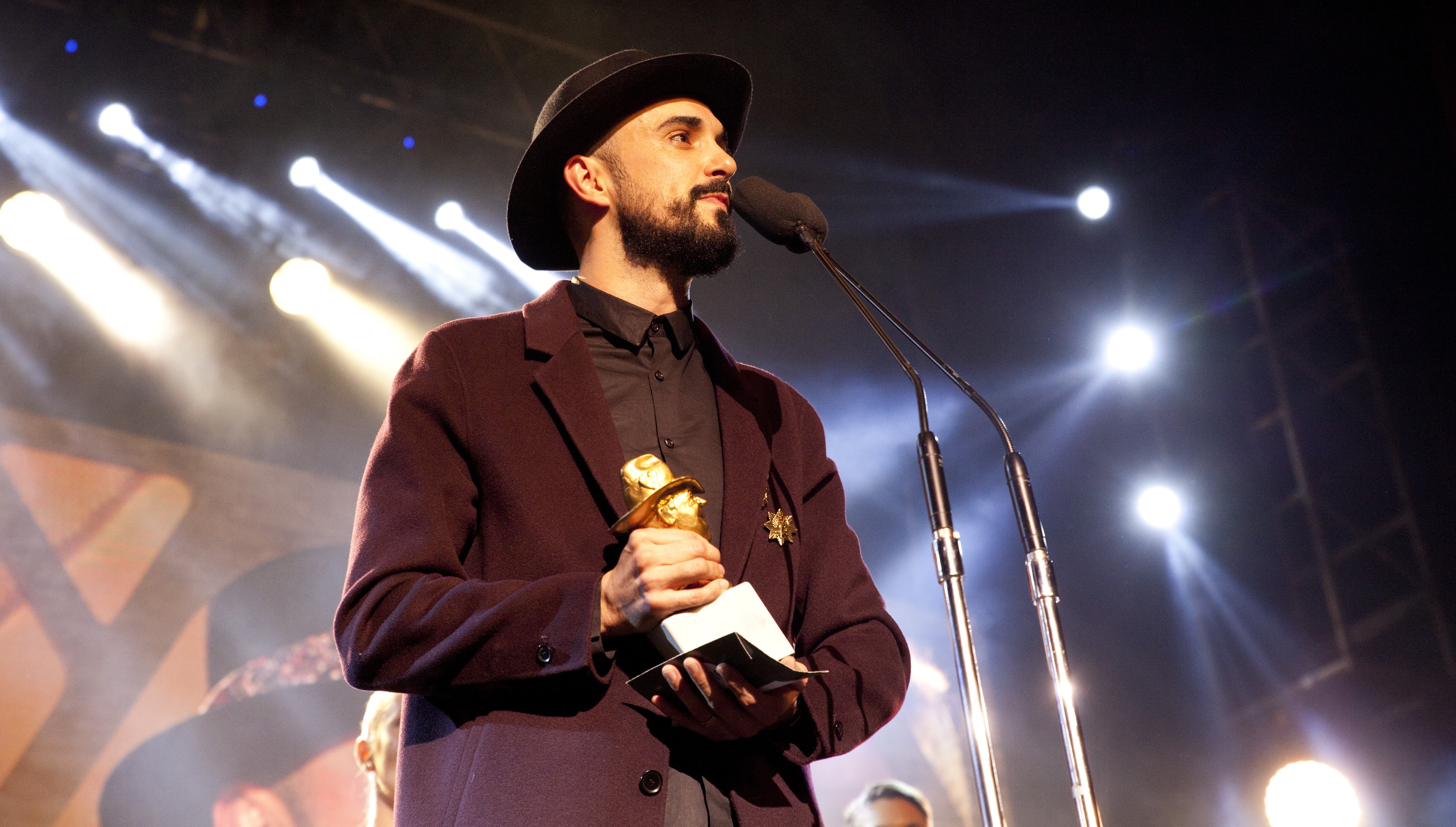 Las declaraciones de Abel Pintos tras quedarse con el Gardel de Oro 2017