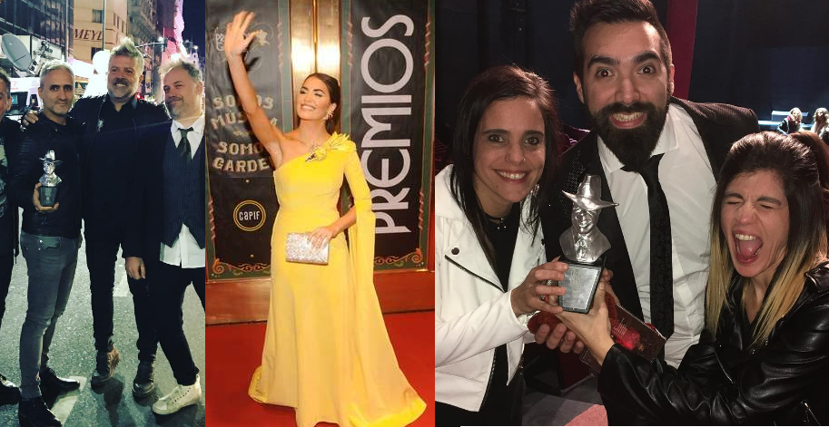 TMH estuvo presente en los Premios Gardel 2017
