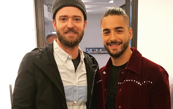 Maluma est&aacute; grabando nuevo single &iquest;con Justin Timberlake?