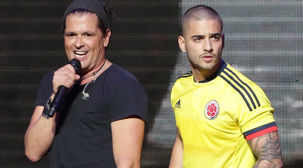 Maluma le respondi&oacute; a Carlos Vives &iquest;con emojis?