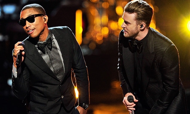 Pharrell Williams y Justin Timberlake se sumaron al desaf&iacute;o &iquest;del baile del lim&oacute;n?