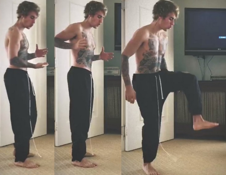 &iexcl;Justin Bieber se anim&oacute; al desaf&iacute;o de la caja invisible!