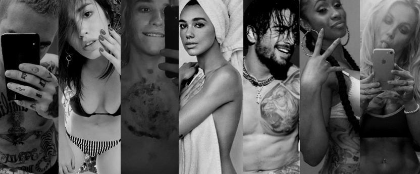 &iexcl;Alerta hot! Los m&uacute;sicos se muestran al desnudo