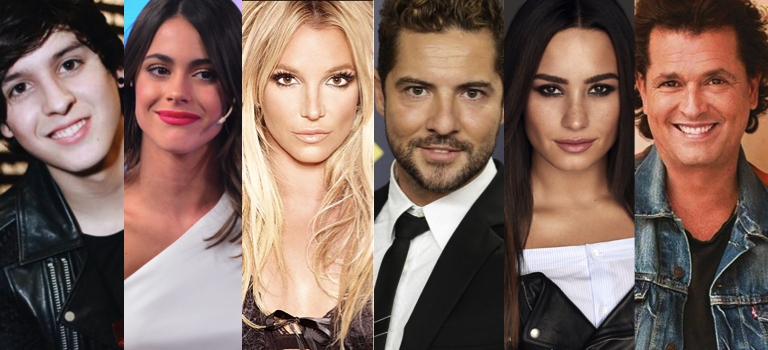 &iexcl;Lleg&oacute; el 2018! As&iacute; lo recibieron tus artistas preferidos