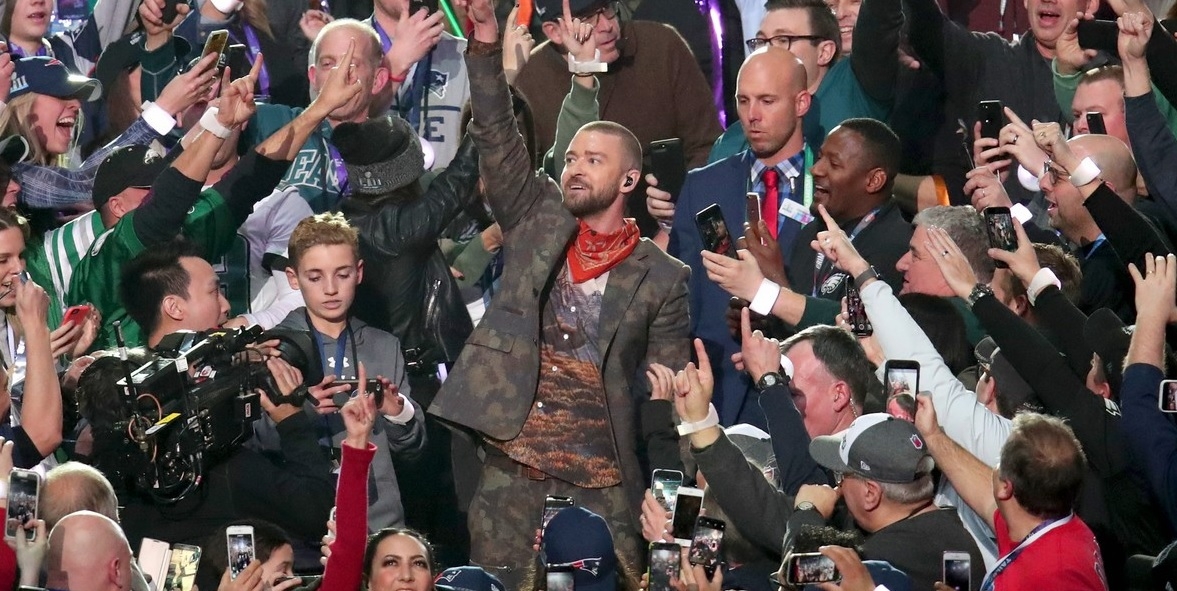 La pol&eacute;mica actuaci&oacute;n de Justin Timberlake en el entretiempo del S&uacute;per Bowl 2018
