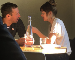 &iexcl;In love! As&iacute; fue la &uacute;ltima cita de Chris Martin y Dakota Johnson