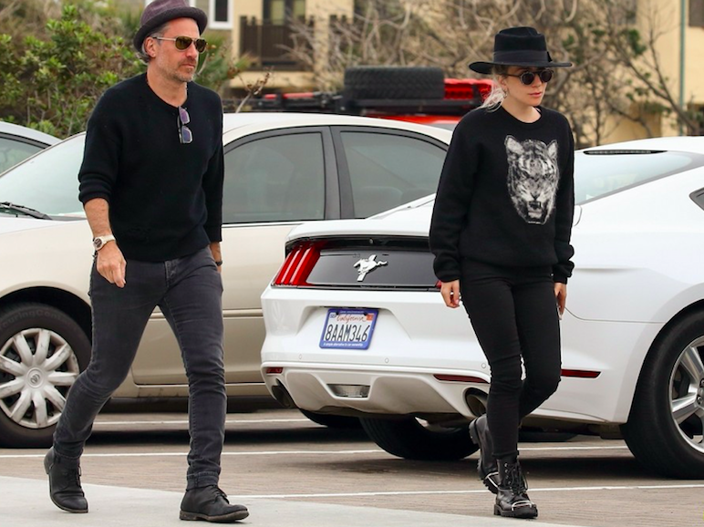 As&iacute; pasaron el s&aacute;bado Lady Gaga y su novio