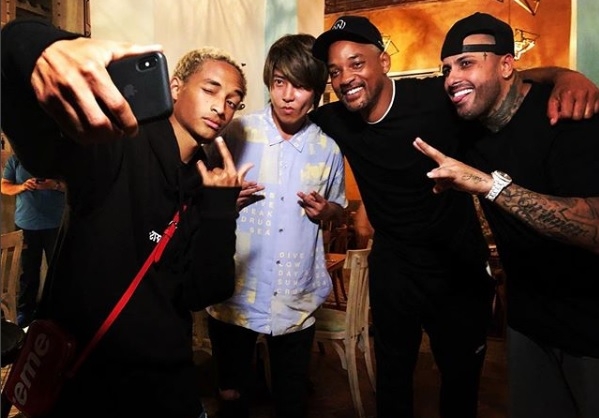 Will smith es fan&aacute;tico de Nicky Jam &iexcl;y esto lo prueba!