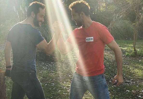 Estos fueron los planes anti domingo de Luciano Pereyra y David Bisbal