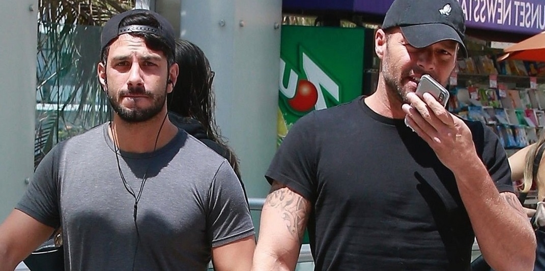 As&iacute; empezaron la semana Ricky Martin y su esposo