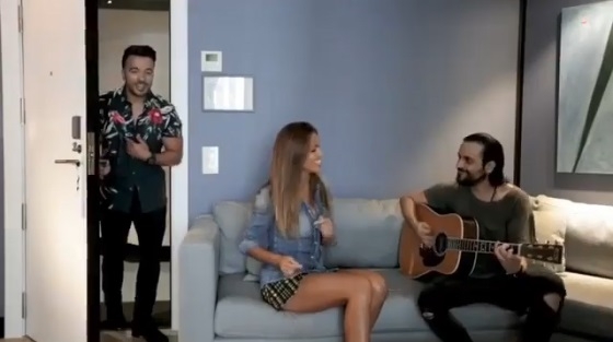 Luis Fonsi fue c&oacute;mplice de una emotiva sorpresa