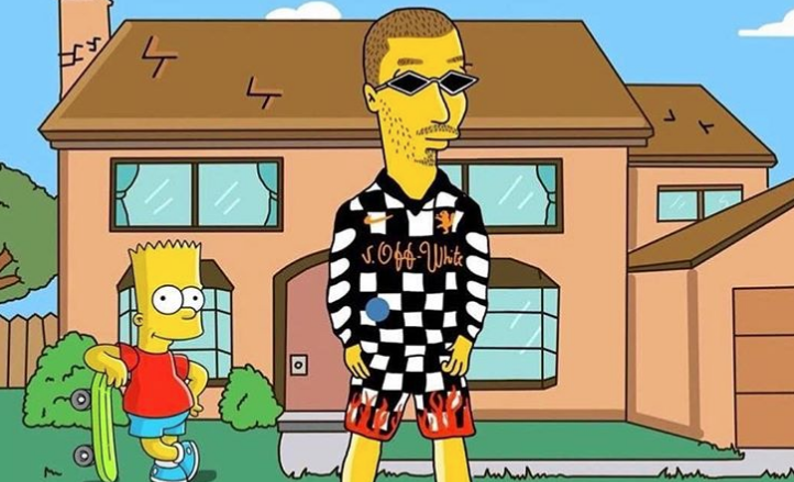 &iexcl;J Balvin fue simpsonizado!