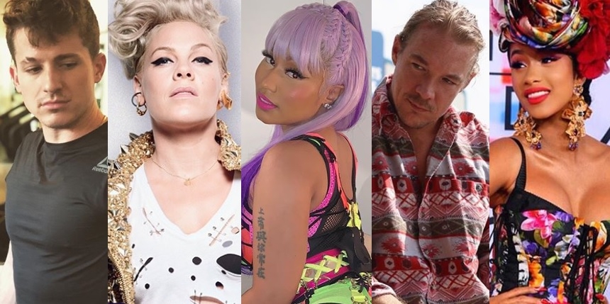 Los m&uacute;sicos tambi&eacute;n se sumaron al desaf&iacute;o de los 10 a&ntilde;os