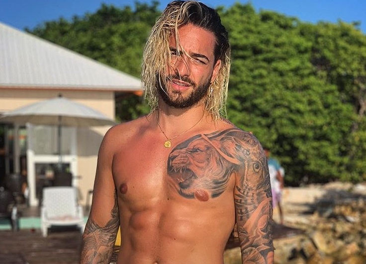 As&iacute; pasean Maluma y su novia por las calles de Cartagena