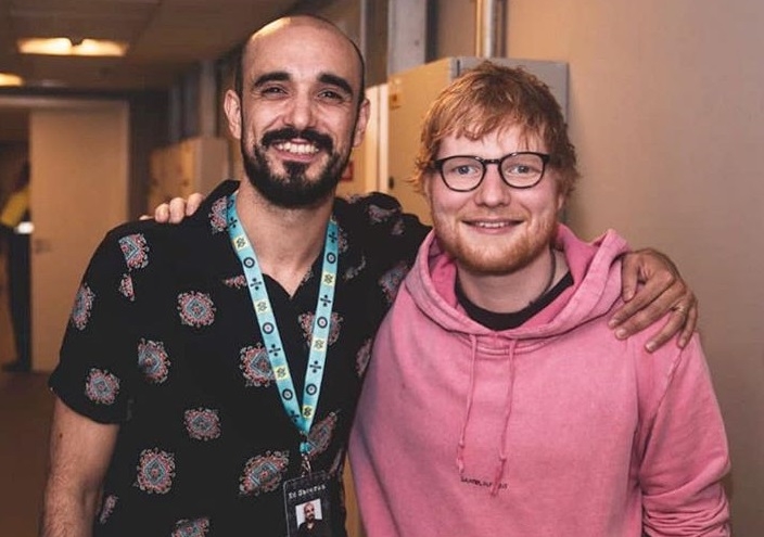Abel Pintos confes&oacute; que aprendi&oacute; mucho de Ed Sheeran