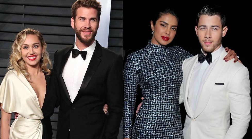 Nick Jonas y Priyanka Chopra podr&iacute;an tener una cita doble con Miley Cyrus y Liam Hemsworth