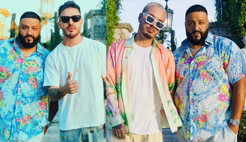 &iquest;En qu&eacute; andan Dj Khaled, J Balvin y Llane?