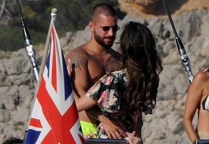 Maluma y su novia &iexcl;m&aacute;s enamorados que nunca!