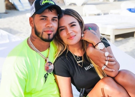 Karol G y Anuel AA fueron el centro de atenci&oacute;n en la fiesta de Su&aacute;rez y Balbi
