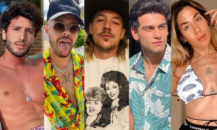&iexcl;Alerta hot! Tus artistas preferidos desde la playa