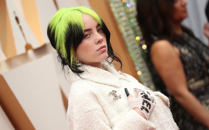 El paso de Billie Eilish en la entrega de los Oscars