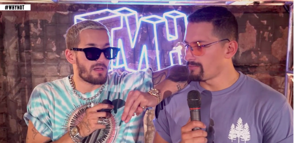 Why Not? Mau y Ricky se animaron al desaf&iacute;o con TMH