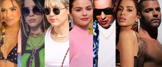 Los artistas unidos por esta causa que sigue conmoviendo al mundo