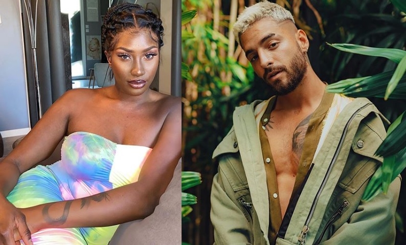 Aya Nakamura lanz&oacute; el remix de &ldquo;Djadja&rdquo; junto a &iexcl;Maluma!