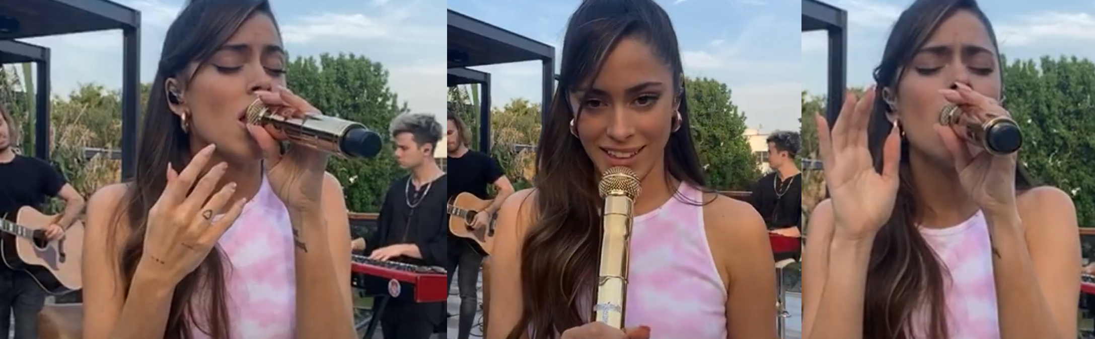 Tini anunci&oacute; que se viene un show &iexcl;por streaming!