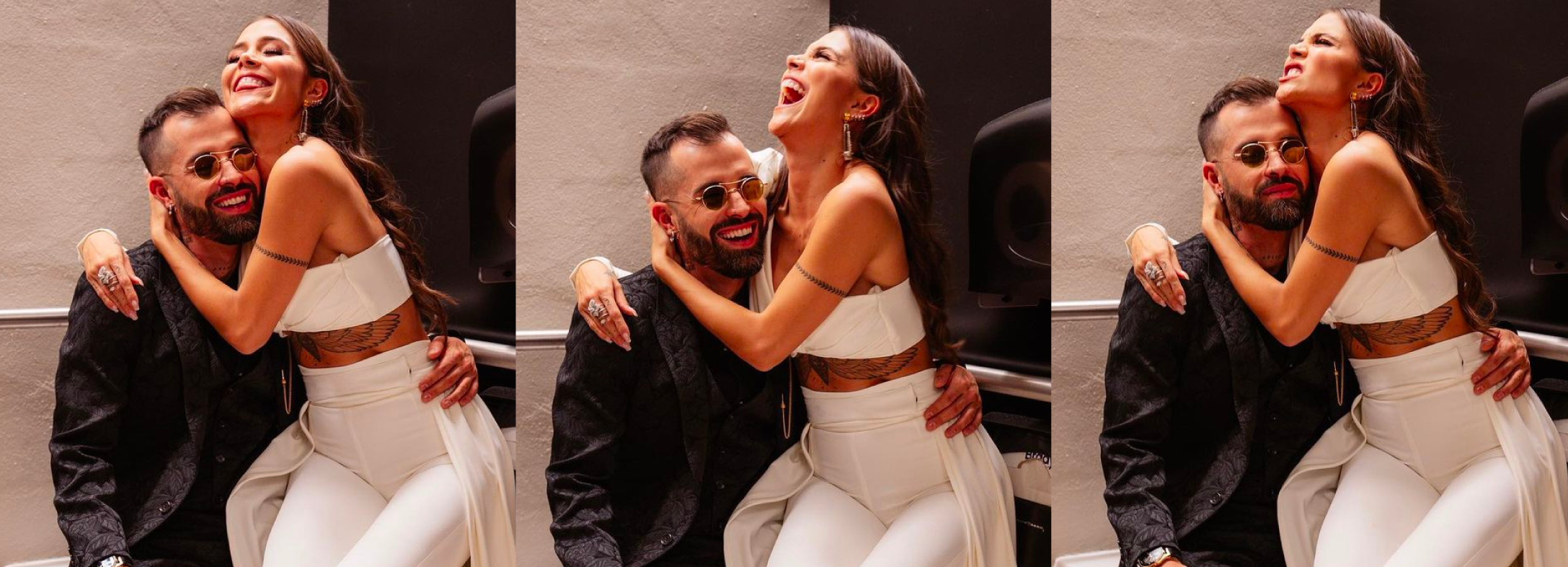 La dulce dedicatoria de Mike Bah&iacute;a para Greeicy en su cumplea&ntilde;os