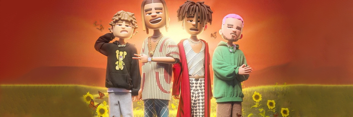 Justin Bieber y J Balvin se sumaron a 24KGoldn e Iann Dior para el remix de Mood