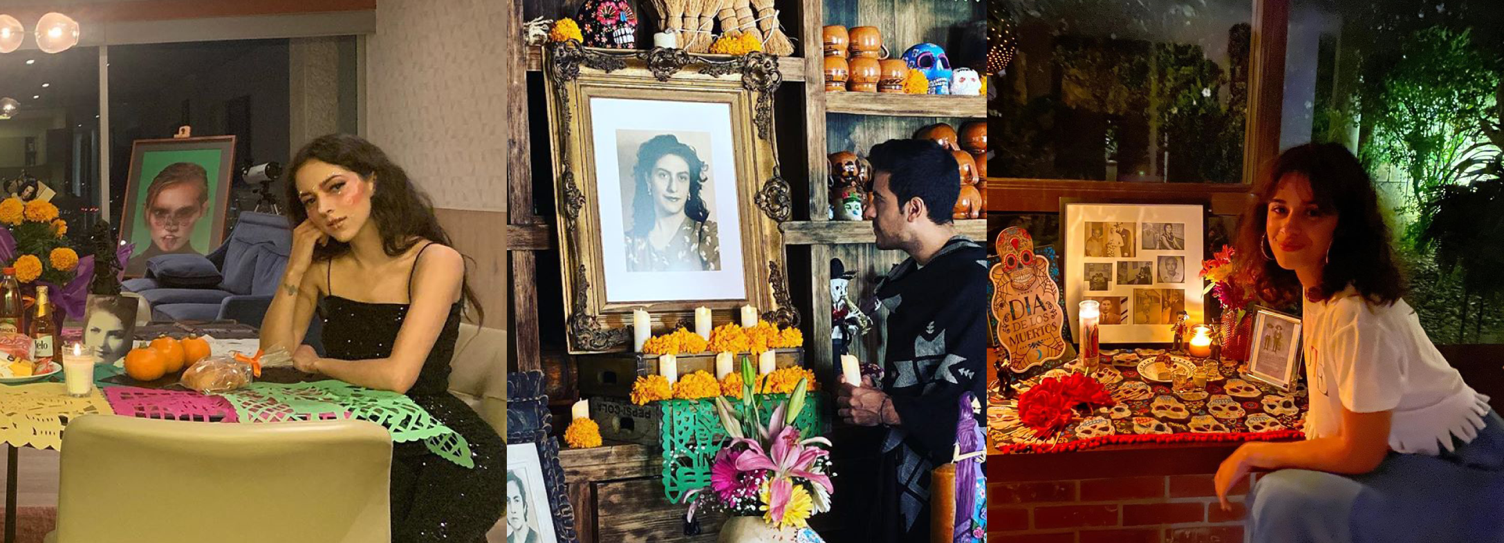 Asi vivieron el D&iacute;a de los Muertos tus artistas preferidos