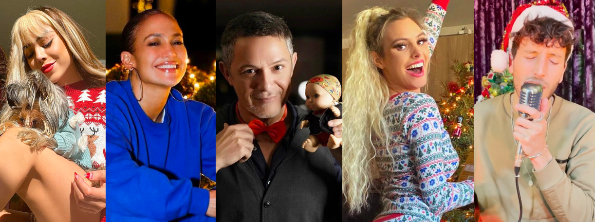 Los preparativos de tus artistas preferidos antes de la llegada de la Navidad