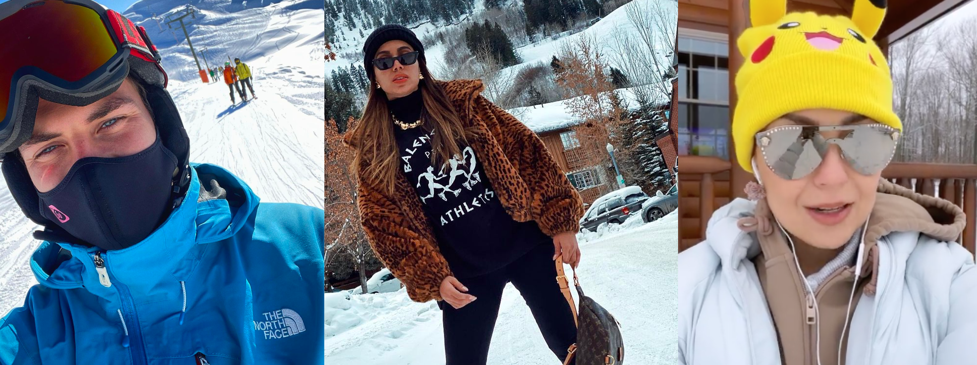 As&iacute; disfrutan ellos la nieve