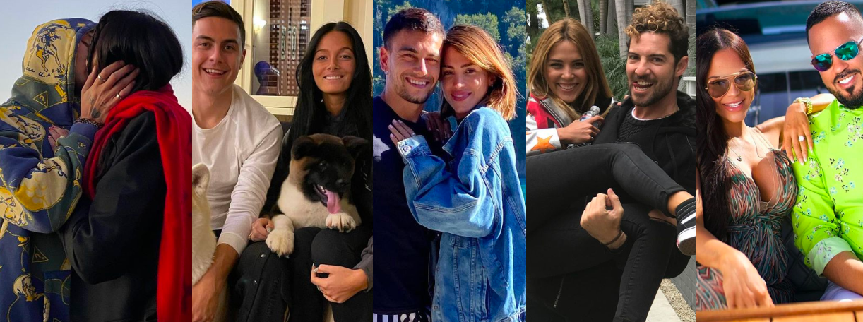 Asi festejaron tus artistas preferidos el d&iacute;a de los enamorados