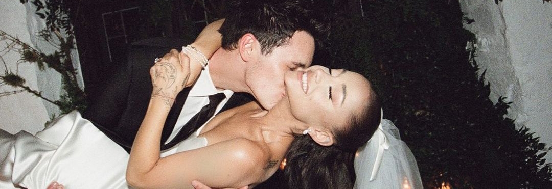 &iexcl;Estas son las primeras fotos de la boda de Ariana Grande!