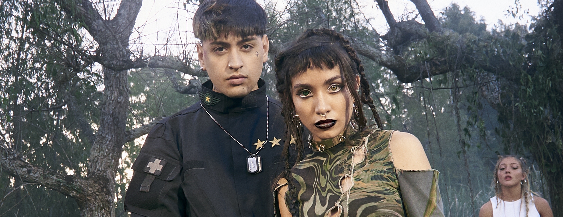 Mar&iacute;a Becerra y Tiago PZK compartieron el Making Of de "Cazame"