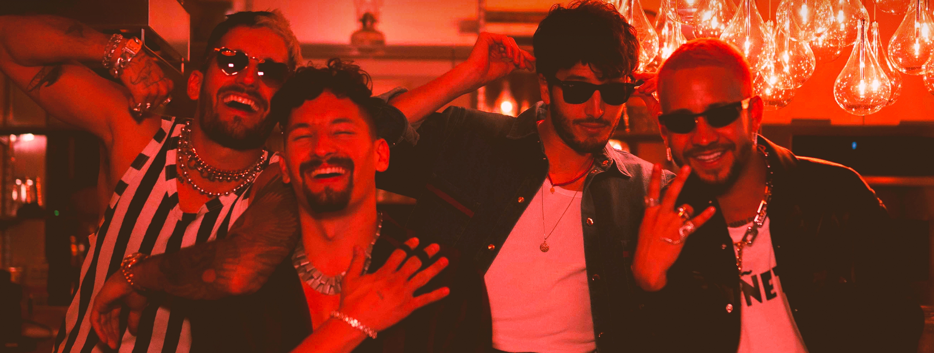 Todos ellos festejaron con Sebasti&aacute;n Yatra y Mau y Ricky hasta las 3 AM