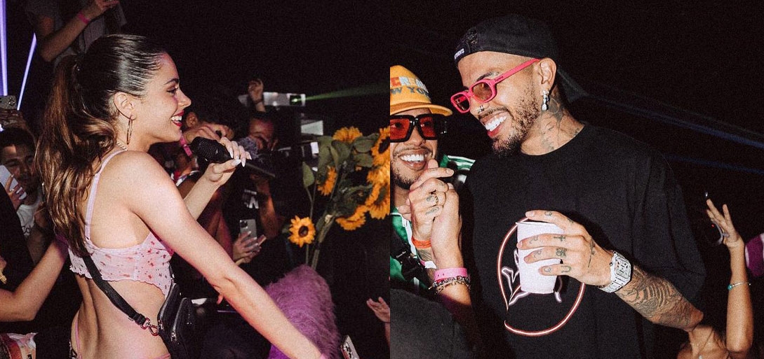 Tini y Rauw Alejandro fueron parte de la celebraci&oacute;n de Fiesta Bresh