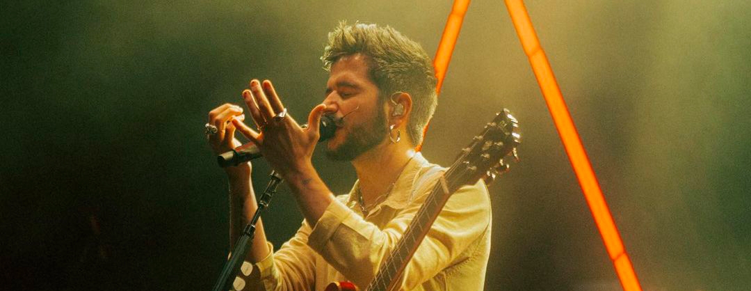 As&iacute; atrap&oacute; Evaluna a Camilo en el backstage de su &uacute;ltimo show