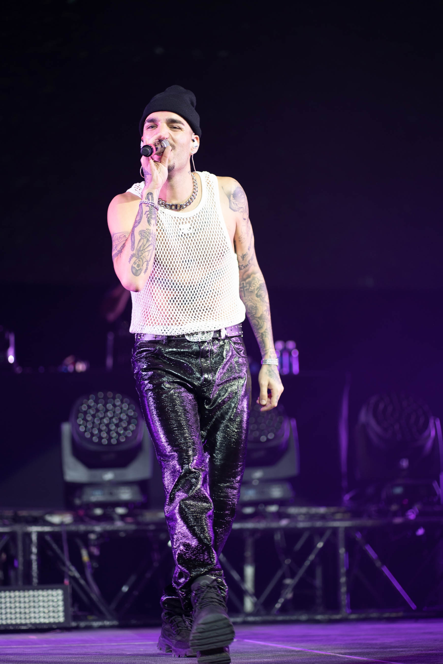 &iexcl;Mira las mejores fotos de Rels B en el Movistar Arena!